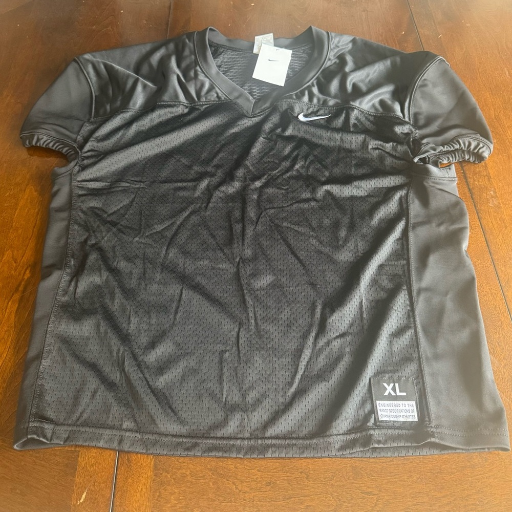 Nike Vapor Varsity Football Practice Mesh Jersey 908729-010 Shirt Men's Size XL